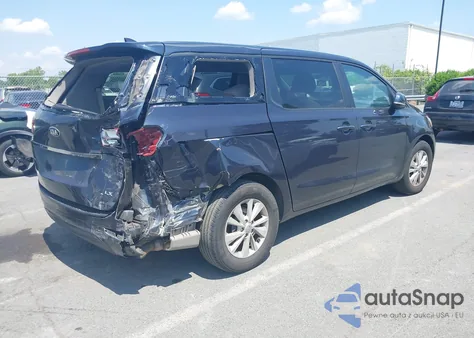 2017 Kia Sedona Lx из США, поврежденный, VIN KNDMB5C19H6226849